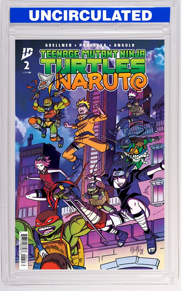 Teenage Mutant Ninja Turtles X Naruto #2 Variant RI (Smith)