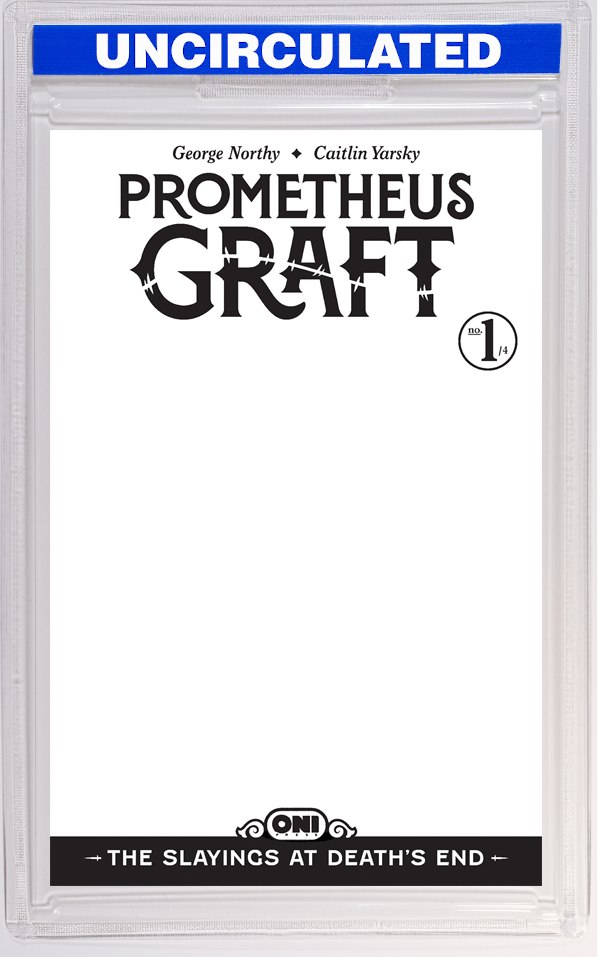 Prometheus Graft: The Slayings At Death's End #1 Cover D Blank Sketch VAR