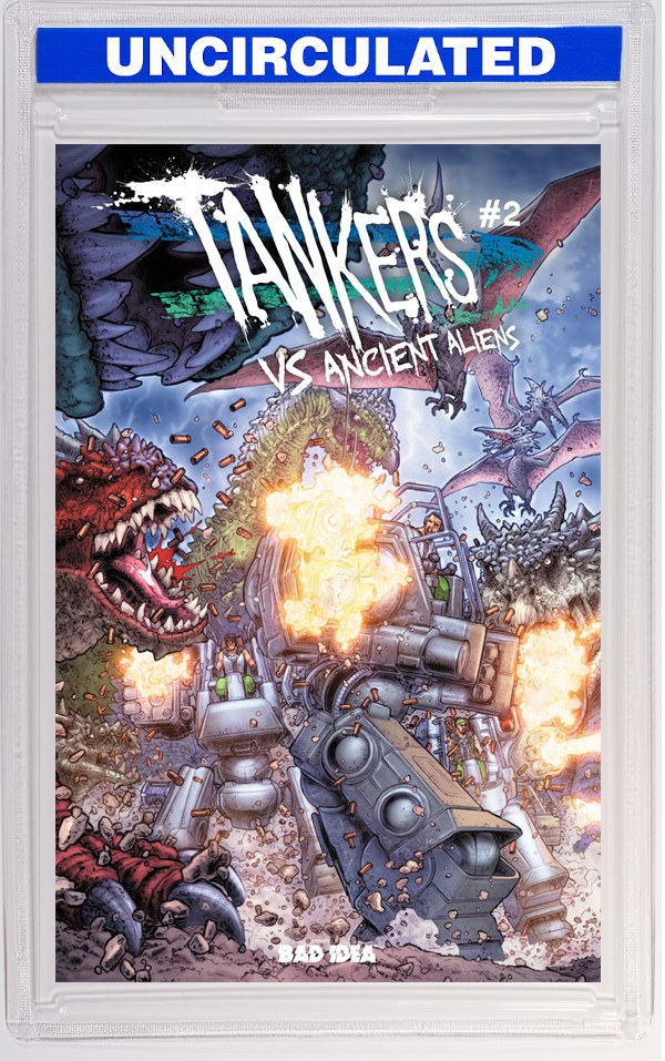 Tankers Vs Ancient Aliens #2 (Of 4) CVR C Juan Jose Ryp VAR