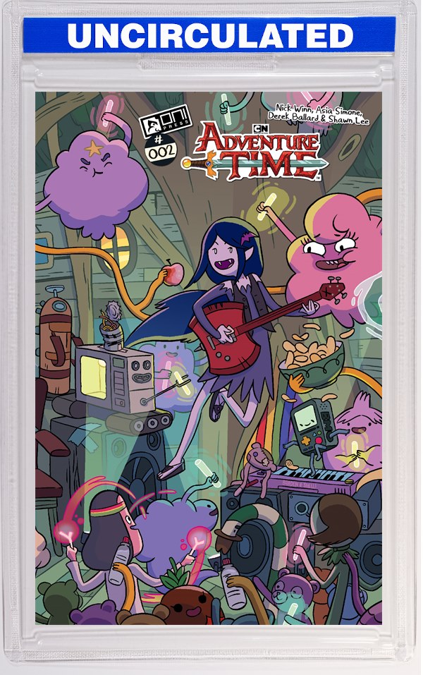 Adventure Time (2025) #2 CVR D INC Shelli Paroline & Braden Lamb Infinite Interlocking VAR