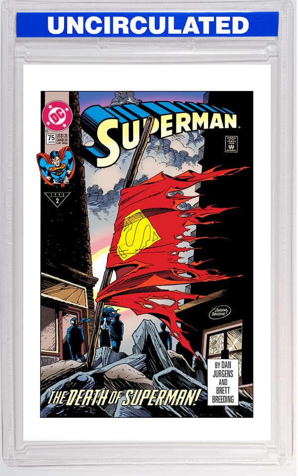 Superman #75 Facsimile Edition CVR A Dan Jurgens