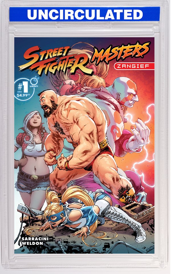 Street Fighter Masters Zangief #1 (One Shot) CVR B Matthew Weldon VAR