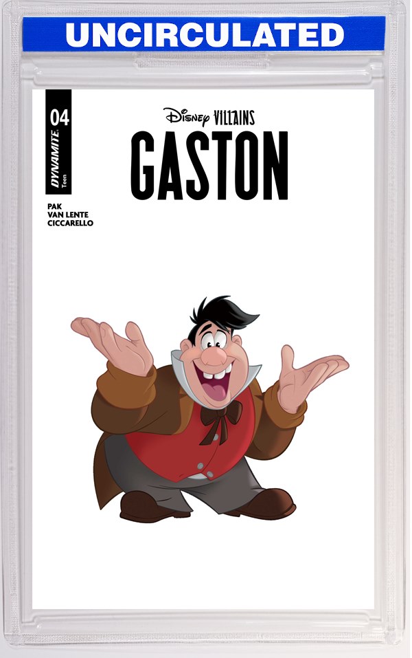 Disney Villains Gaston #4 CVR B Animation Art VAR