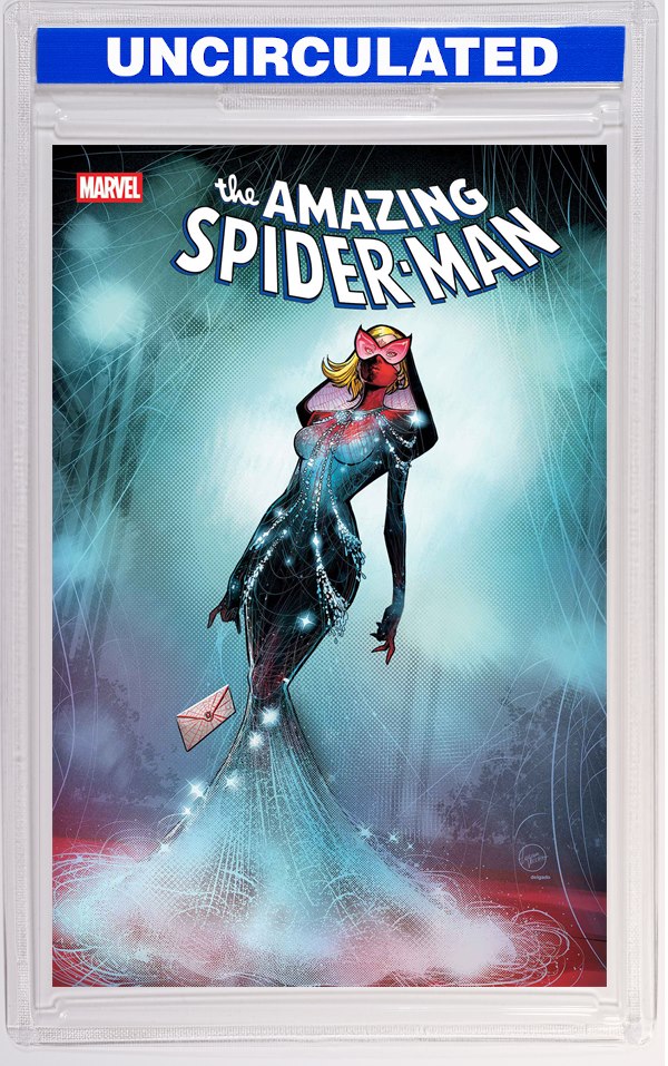 Amazing Spider-Man #32 Luciano Vecchio Hellfire Costume Swap Variant