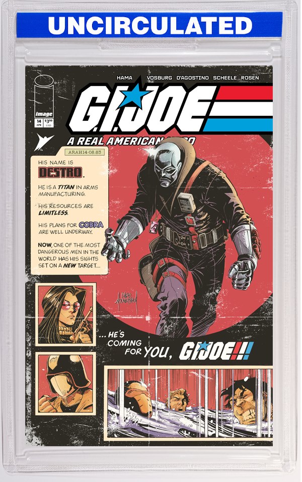 GI Joe A Real American Hero #14 Hama Files Edition CVR B Chris Mooneyham VAR