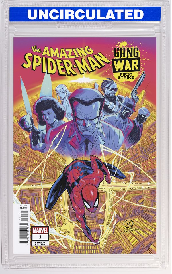 AMAZING SPIDER-MAN: GANG WAR FIRST STRIKE 1 JOEY VAZQUEZ VARIANT [GW]