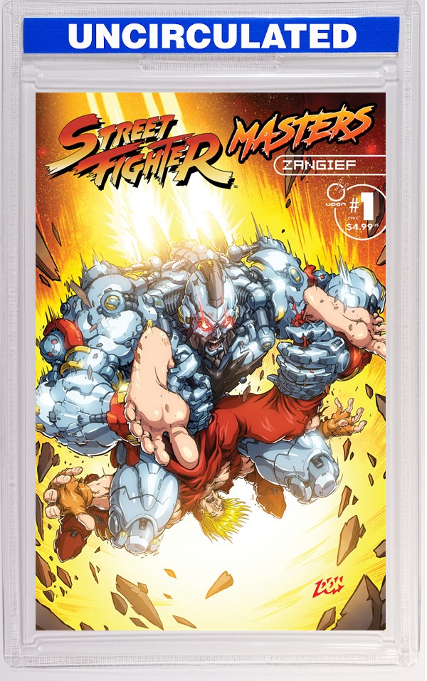 Street Fighter Masters Zangief #1 (One Shot) CVR C INC Don Figueroa VAR