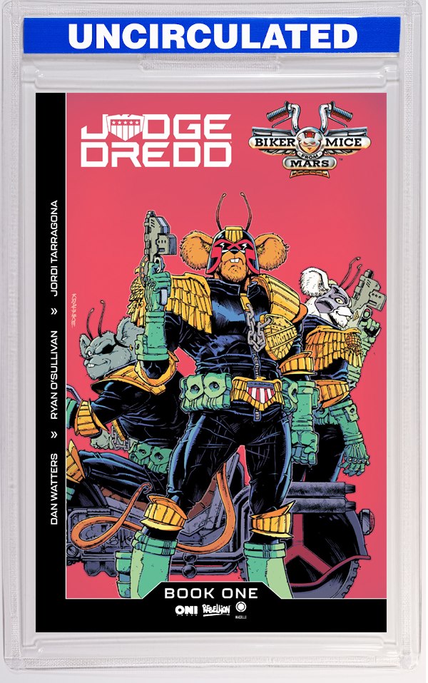 Judge Dredd/Biker Mice From Mars #1 Cover C Andrew Krahnke VAR