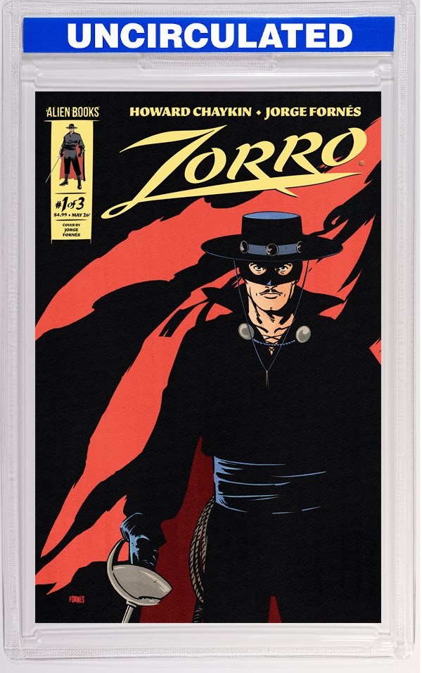 Zorro #1 Cover A (Fornés)
