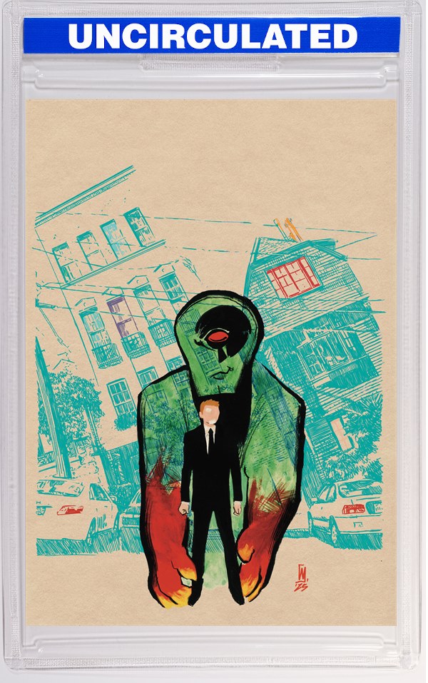 Absolute Martian Manhunter #9 CVR B Werther Dell Edera Card Stock VAR