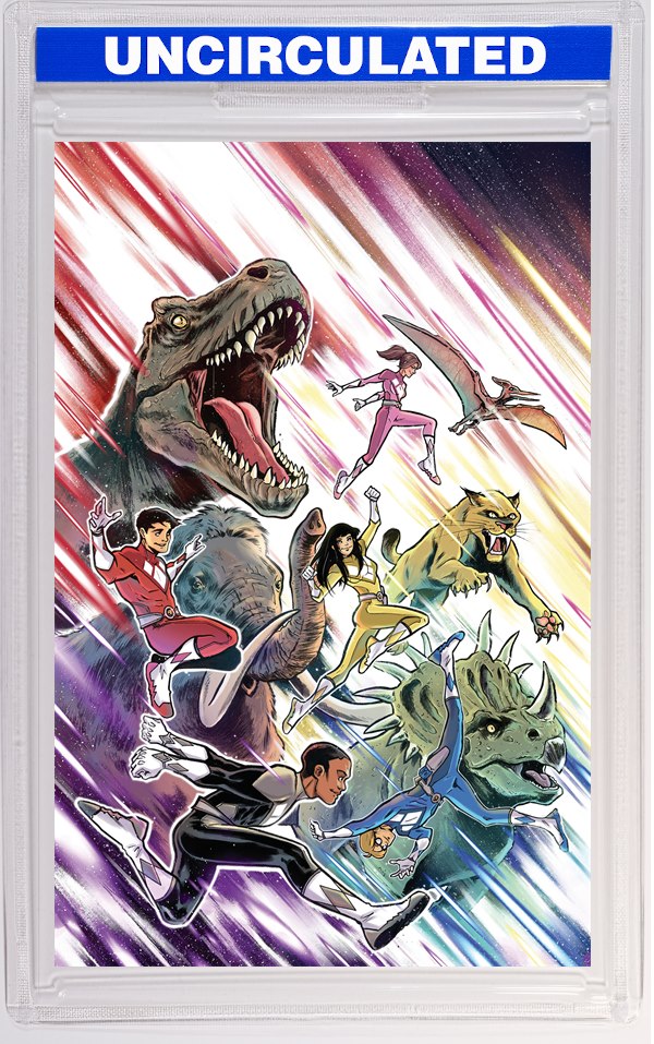 Mighty Morphin Power Rangers (2026) #6 E Foil Variant (Full Art, Foil, Di Gianfelice)