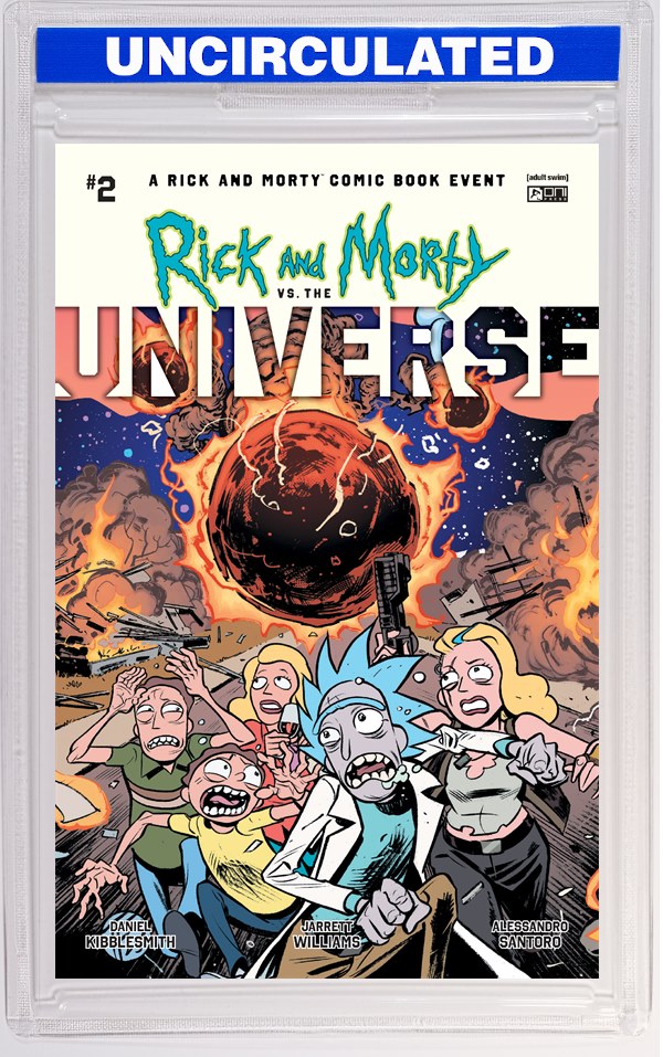 Rick And Morty Vs The Universe #2 (Of 4) CVR D INC Tom Fowler Event VAR