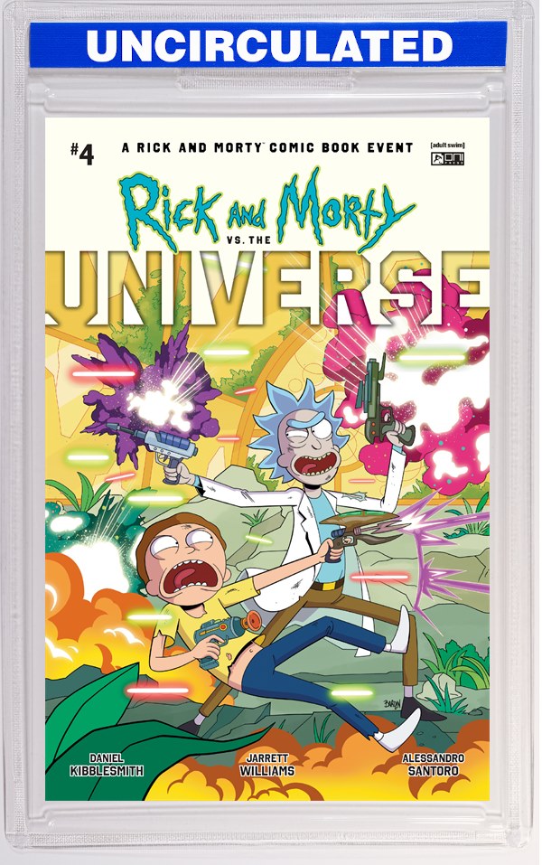 Rick And Morty Vs The Universe #4 (Of 4) CVR A Dave Bardin