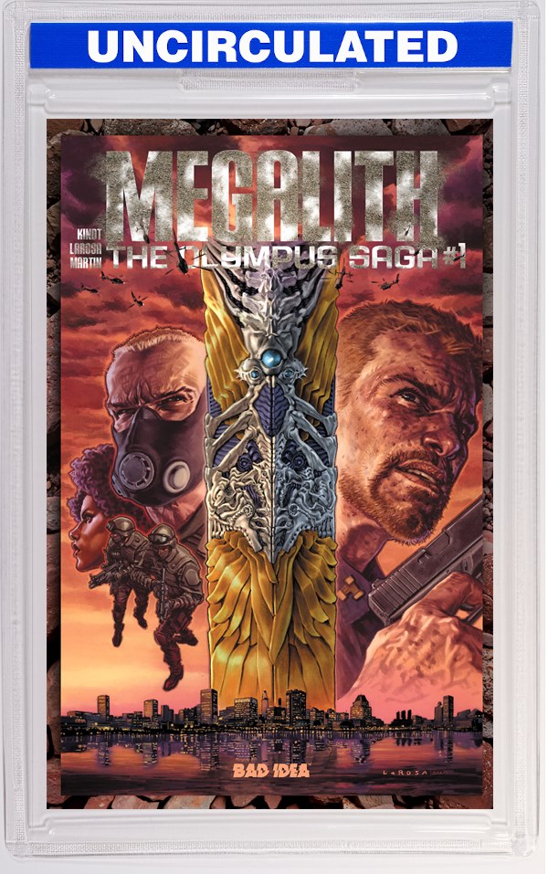 Olympus Saga Megalith #1 (Of 4) CVR ZL INC Lewis Larosa Meteorite VAR