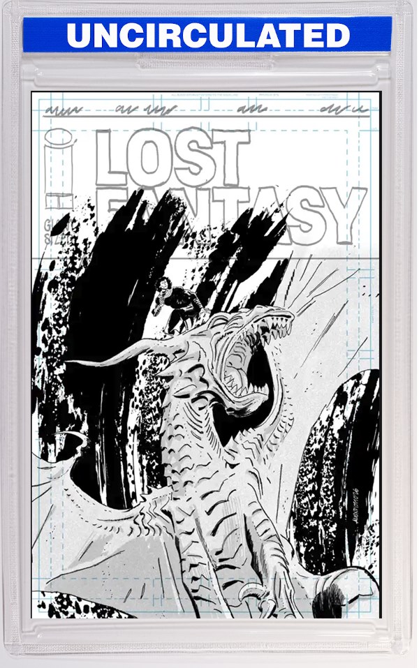 Lost Fantasy #12 CVR C Alex Diotto Raw Art VAR