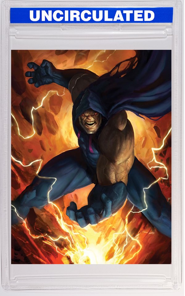 DC K.O. #4 (Of 5) CVR F Aaron Bartling Darkseid Card Stock VAR