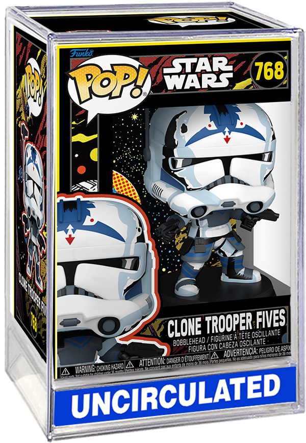 Star Wars - Clone Trooper Fives (Retro) Funko Pop! #768