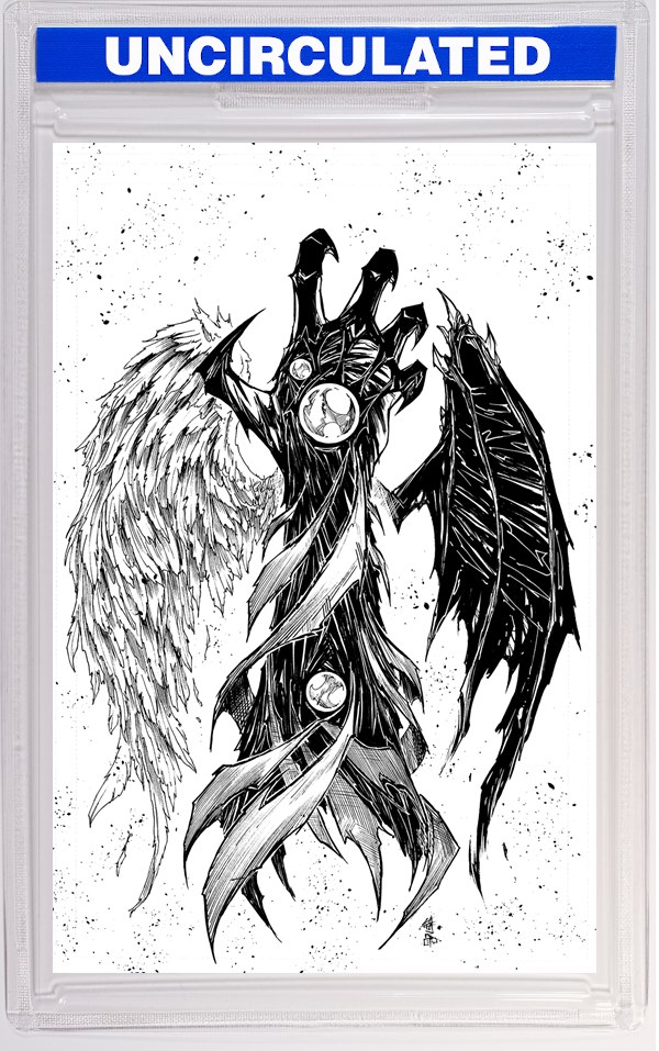 Witchblade #13 CVR D INC Giuseppe Cafaro B&W Virgin VAR