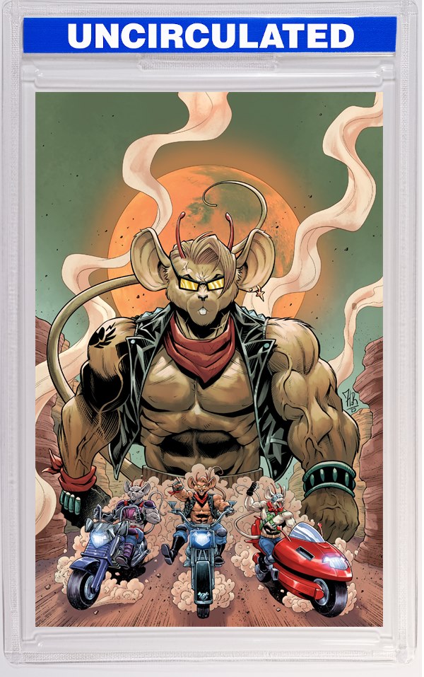 Biker Mice From Mars (2025) #7 CVR D INC Jordi Tarragona Full Art VAR