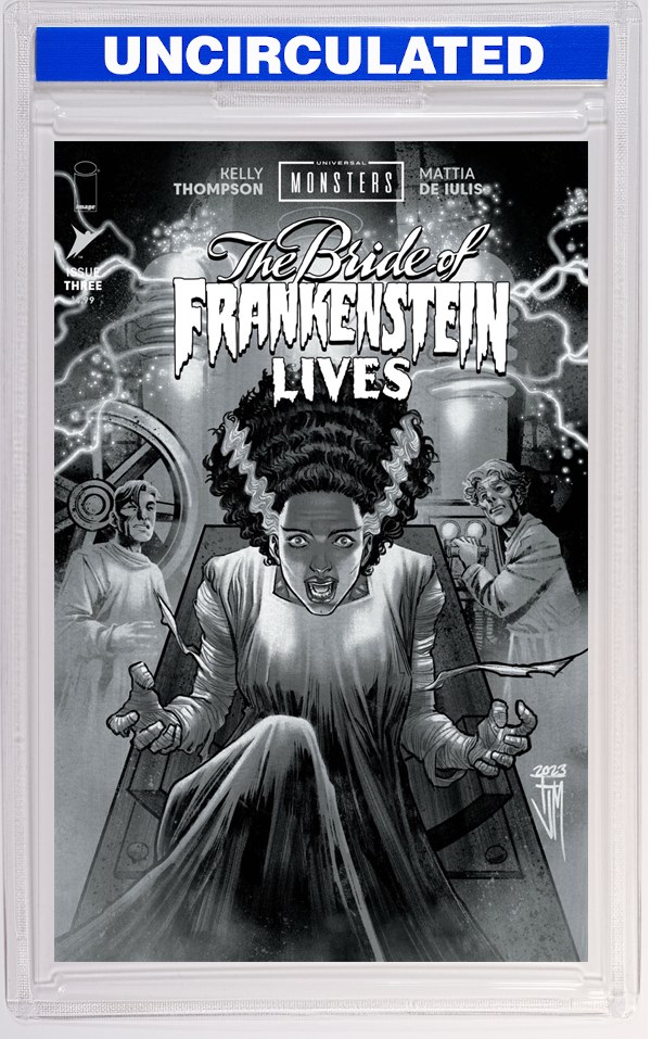 Universal Monsters The Bride Of Frankenstein Lives #3 (Of 4) CVR D INC Francis Manapul Classic Hor