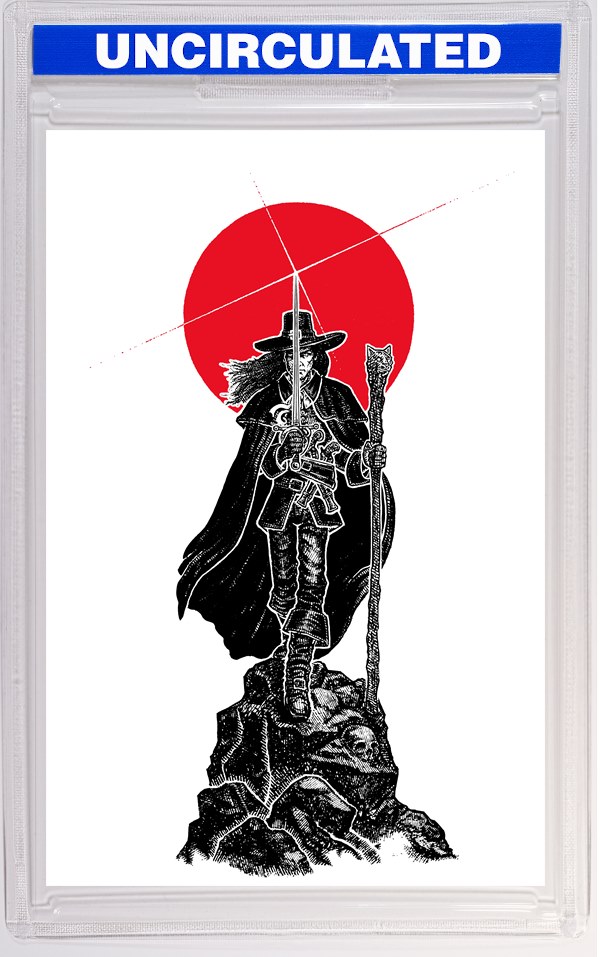 Solomon Kane The Lion Errant #4 (Of 4) CVR D Micah Ulrich Virgin Foil VAR (MR)