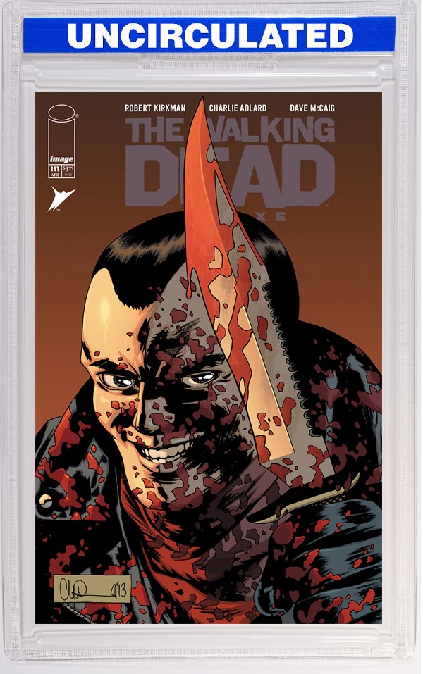 Walking Dead Deluxe #111 CVR B Charlie Adlard & Dave McCaig VAR (MR)