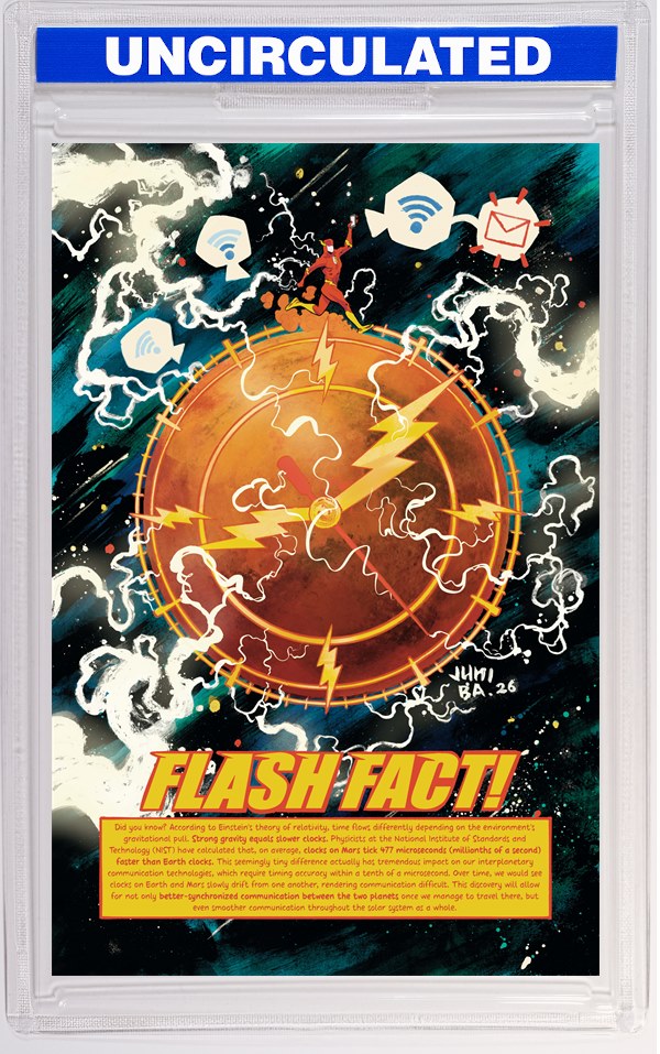 Flash #33 CVR C Juni Ba Card Stock VAR