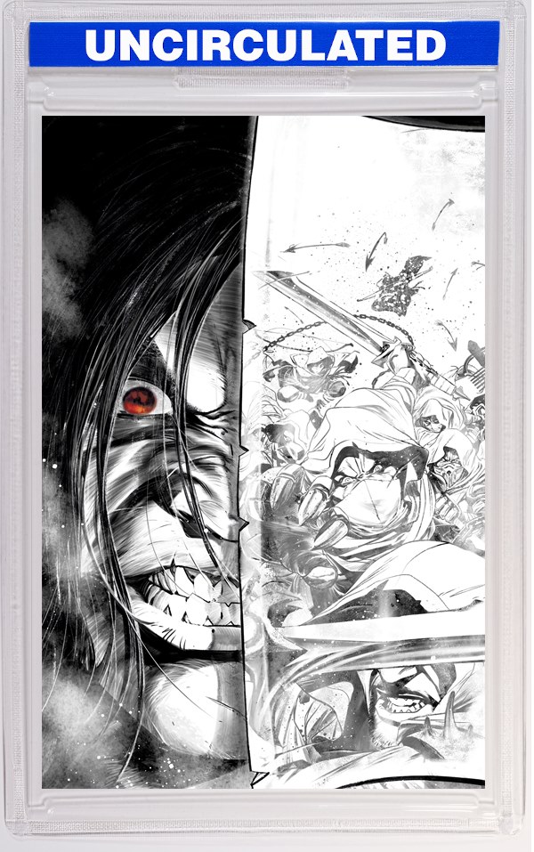 Diablo Dawn Of Hatred #1 SDCC Exclusive Dev Pramanik Inks Plus Trading Card VAR (MR)