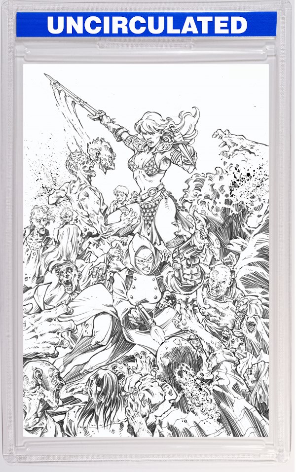 Die!Namite Blood Red #4 CVR D Will Robson VAR