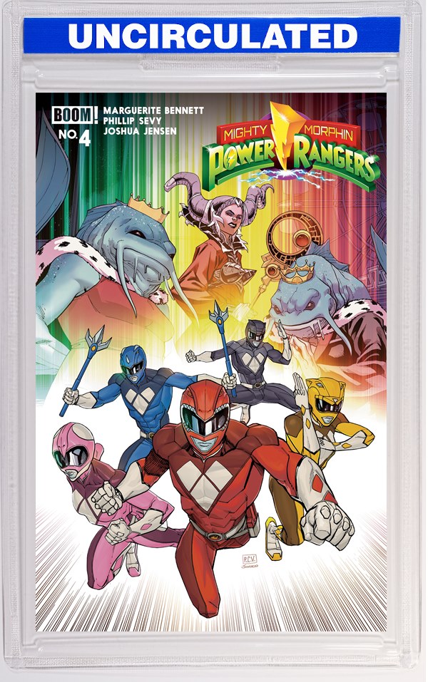 Mighty Morphin Power Rangers (2026) #4 B Variant (Dressed, Sevy)