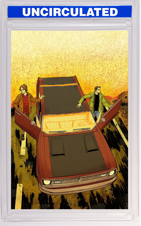 Supernatural #3 CVR G INC Drew Moss Virgin VAR