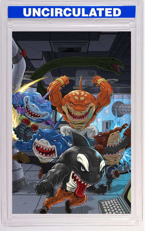 Street Sharks: Annual 2026 Variant RI (Medel Full Art)