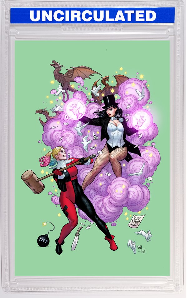 DC K.O. Harley Quinn Vs [Redacted] #1 (One Shot) CVR B Frank Cho Card Stock VAR