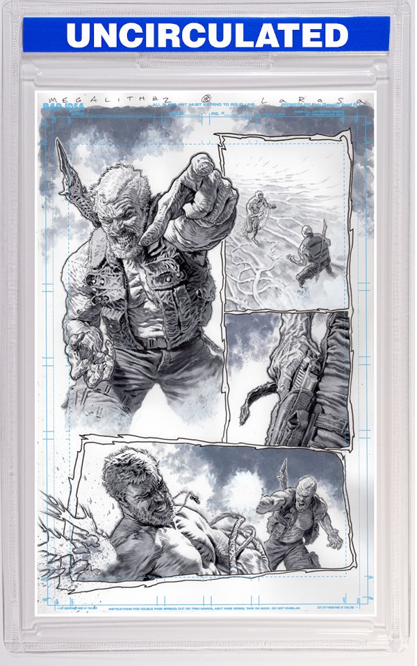 Olympus Saga Megalith #1 (Of 4) CVR AD Lewis Larosa Original Art Edition 27 VAR