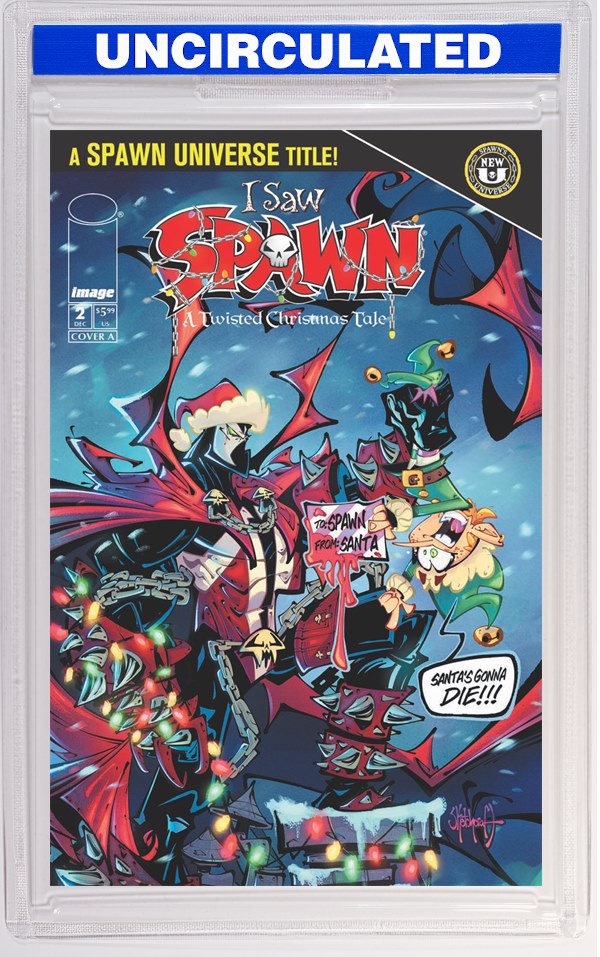 I Saw Spawn (A Twisted Christmas Tale) #2 (Of 2) CVR A Rob Sketchcraft Duenas