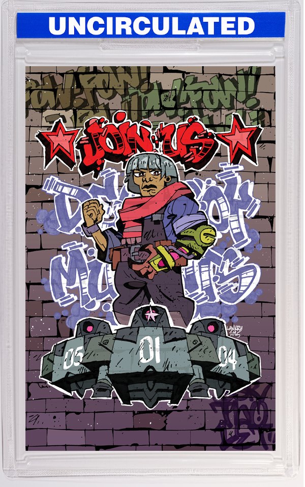 Tales Of The Teenage Mutant Ninja Turtles #3 Variant RI (Lankry Mural Full Art)