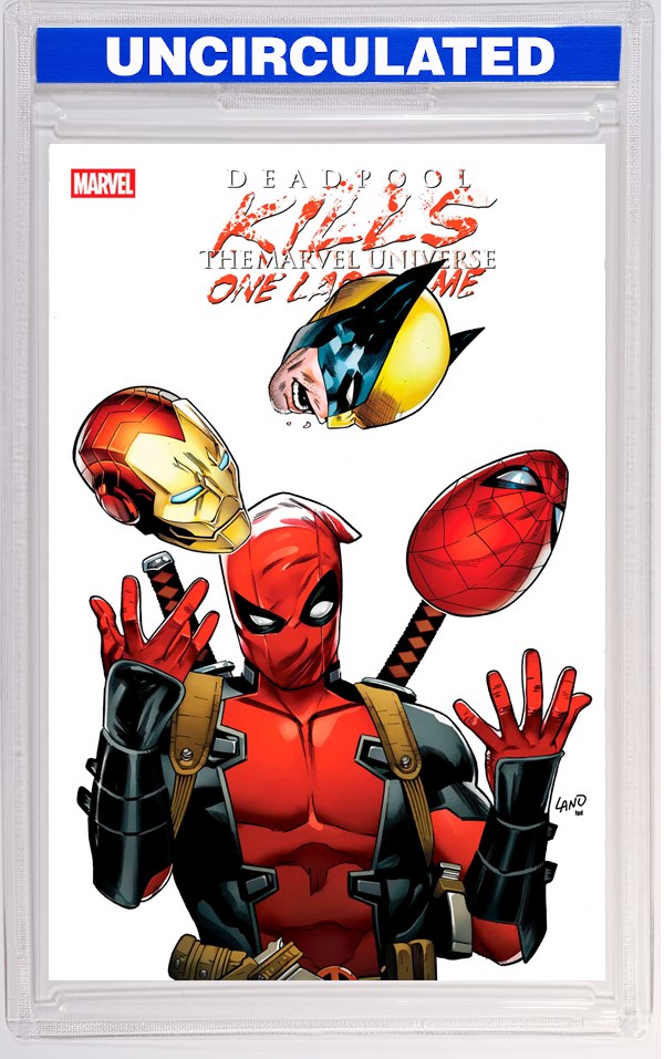 Deadpool Kills The Marvel Universe One Last Time #1 Greg Land Variant