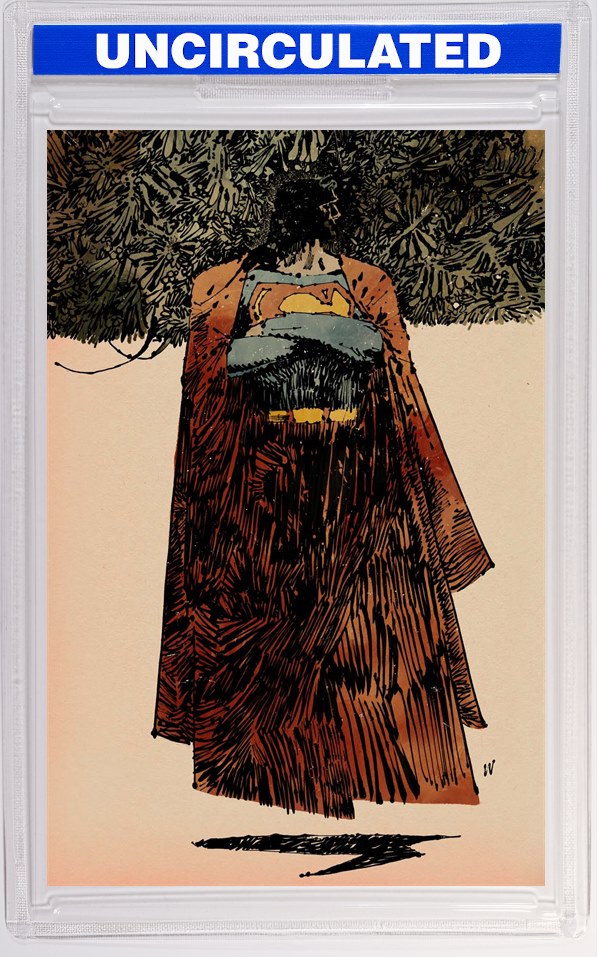 Superman Unlimited #2 CVR F INC Ashley Wood Card Stock VAR