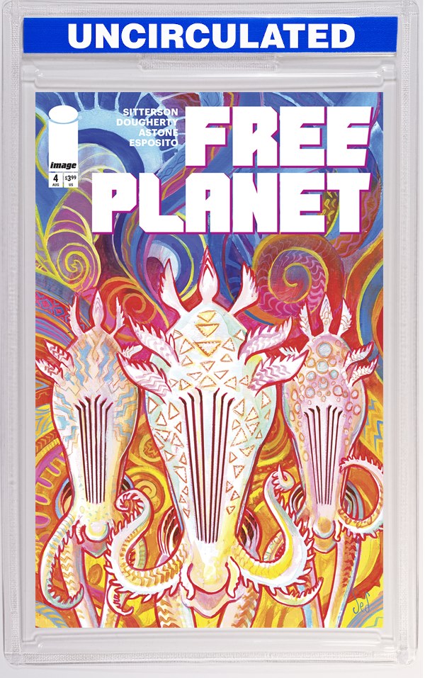 Free Planet #4 CVR B Jed Dougherty Tentacles VAR