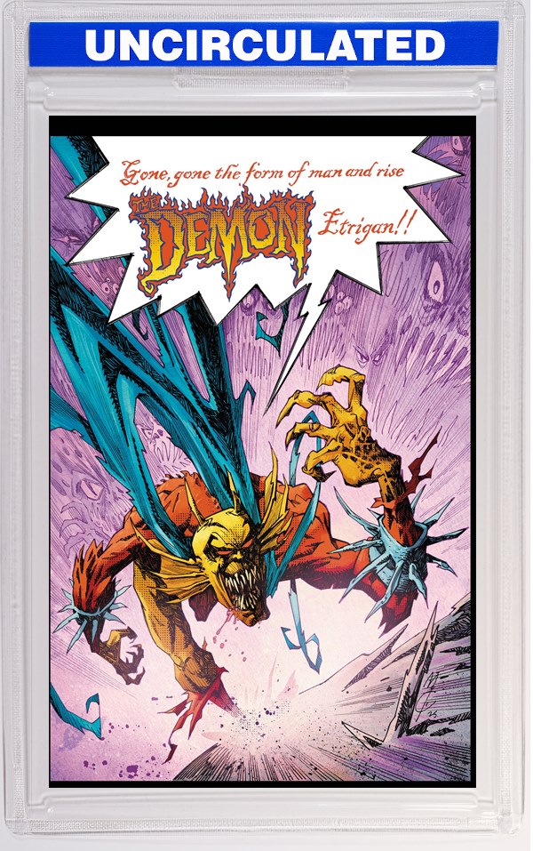 Demon #1 CVR G INC John McCrea Card Stock VAR
