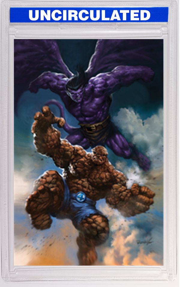 Gargoyles X Fantastic Four #1 CVR G INC Lucio Parrillo Virgin VAR