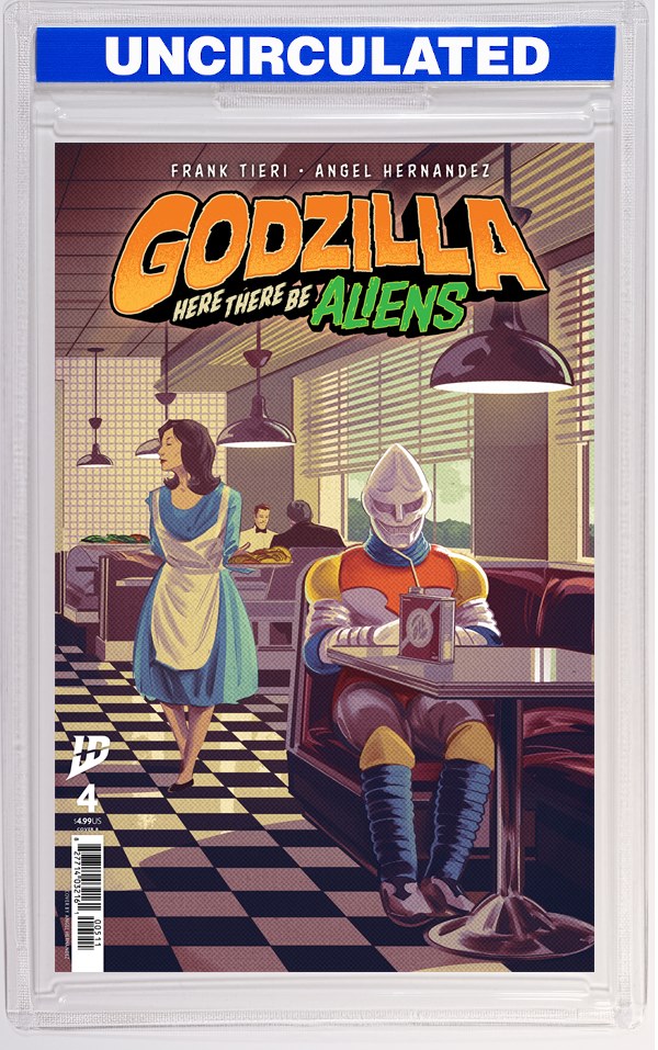 Godzilla: Here There Be Aliens #4 Variant B (Hernandez)