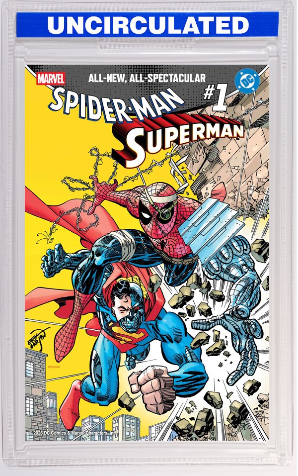 Marvel/DC: Spider-Man/Superman #1 Erik Larsen Variant