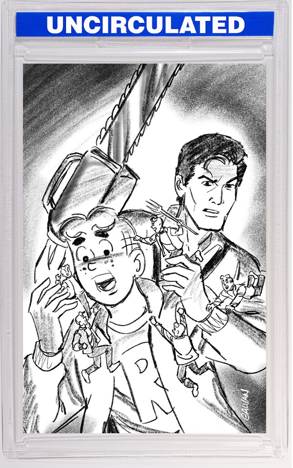 Archie X Army Of Darkness #2 CVR I INC Bill Galvan Pencils Virgin VAR