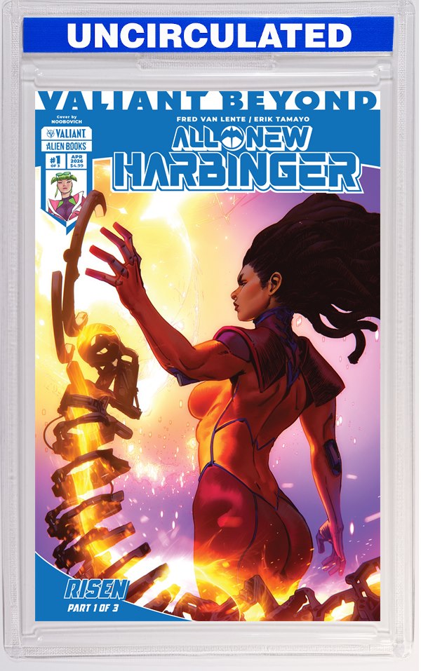 Valiant Beyond: All-New Harbinger #7--Risen #1 Variant B (Noobovich)