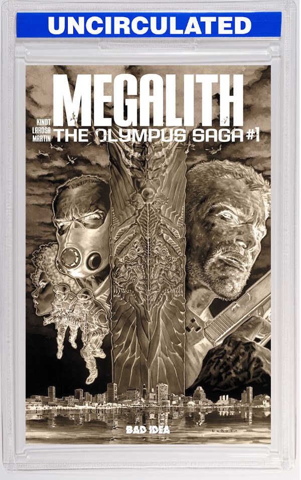 Olympus Saga Megalith #1 (Of 4) CVR ZM INC Lewis Larosa Printers Plate VAR