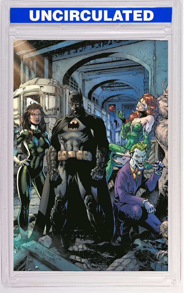 Batman #163 CVR A Jim Lee & Scott Williams Batman Connecting Middle Alternate Color