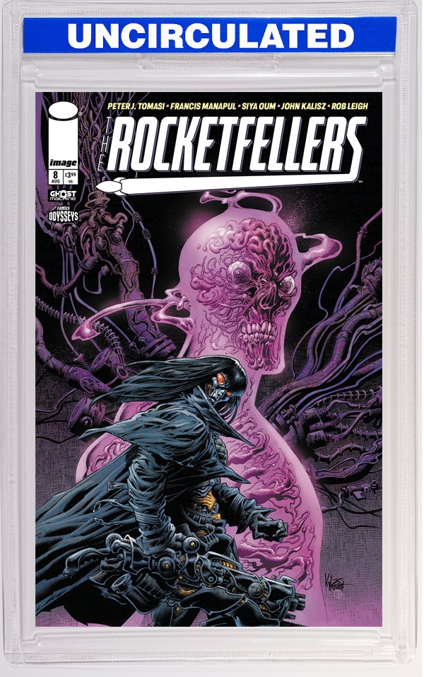 Rocketfellers #8 CVR B Kyle Hotz & Dan Brown VAR