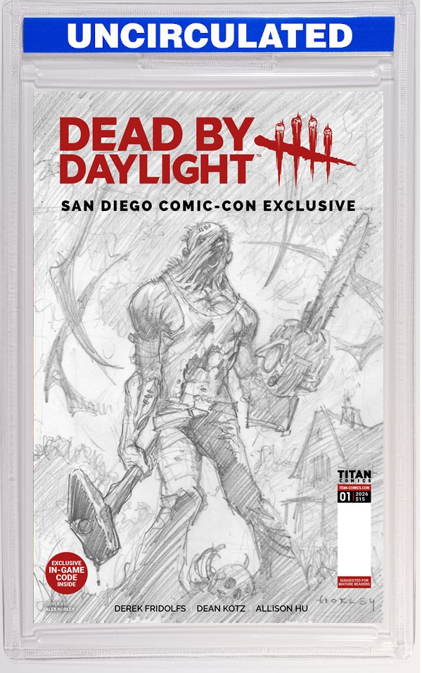 Dead By Daylight The Hillbilly #1 SDCC Exclusive Alex Horley Cardstock Inks VAR (MR)