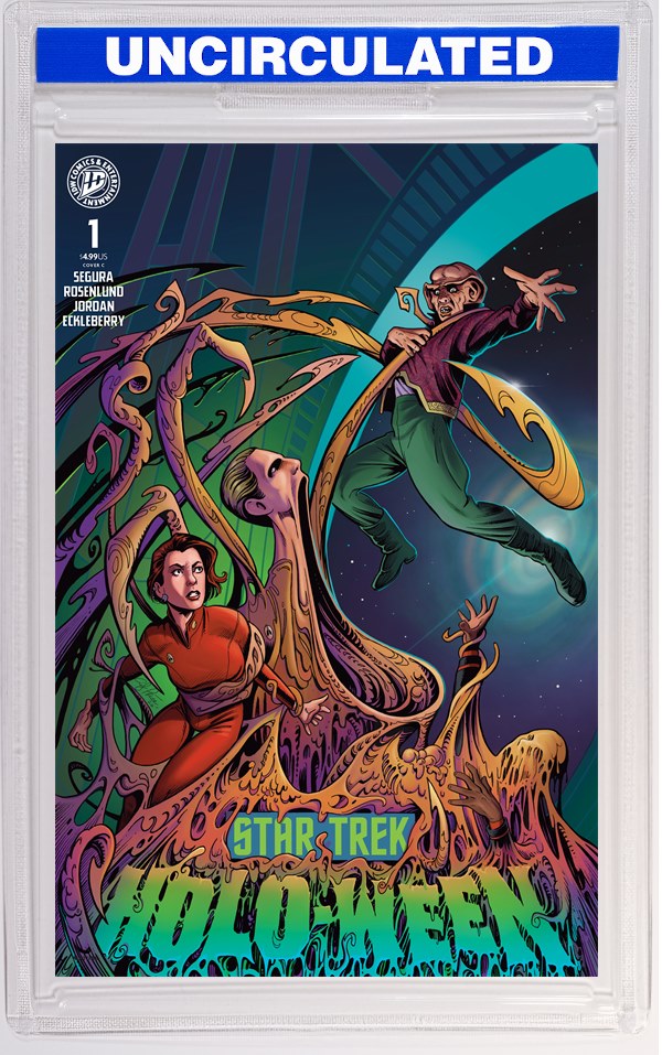 Star Trek: Holo-Ween II #1 Variant C (Price IDW Goes Dark Variant)
